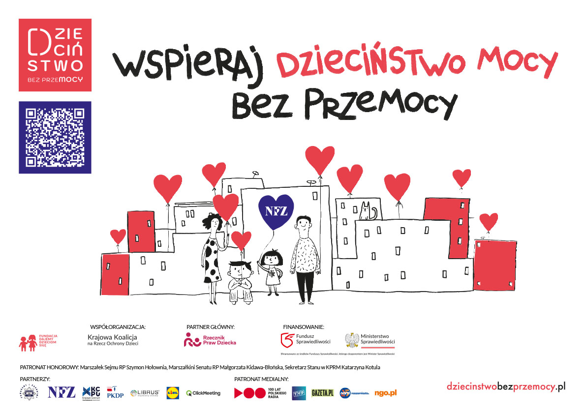Dzieciństo bez przemocy Plakat