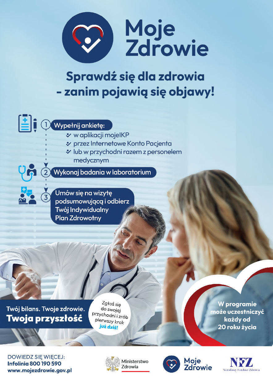Dbaj o siebie z programem Moje Zdrowie